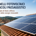 Criteri giurisprudenziali per l’ installazione dei pannelli fotovoltaici in aree con vincolo paesaggistico